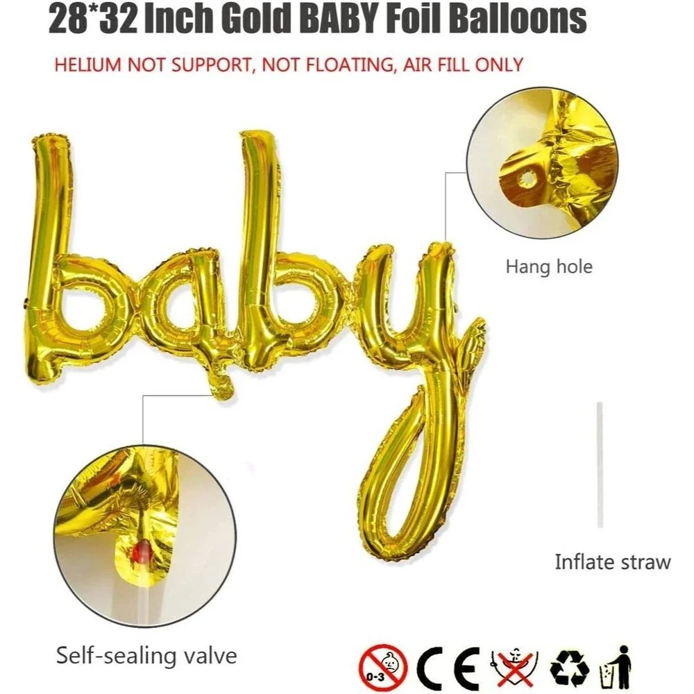 Woodland Baby Shower Decorations - Woodland Balloons, Baby balloon, Confetti Bal